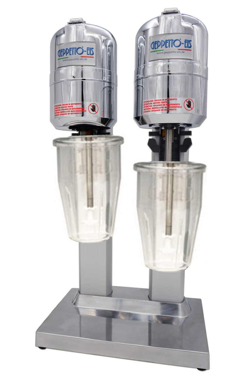 Frullino Milchshaker FL2006/E mit 2 Kunststoff Behälter