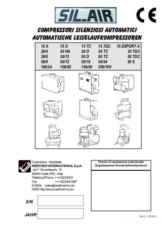 Bedienungsanleitung-Kompressoren-Sil.Air_.-30-6-30D-50-6-50D